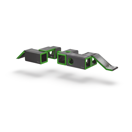 AirMove n Groove - Set 3 - Black-Green