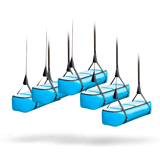 Ninja AirStep - 1.40 x 0.40 x 0.30 m - ATF Black-White (1db)